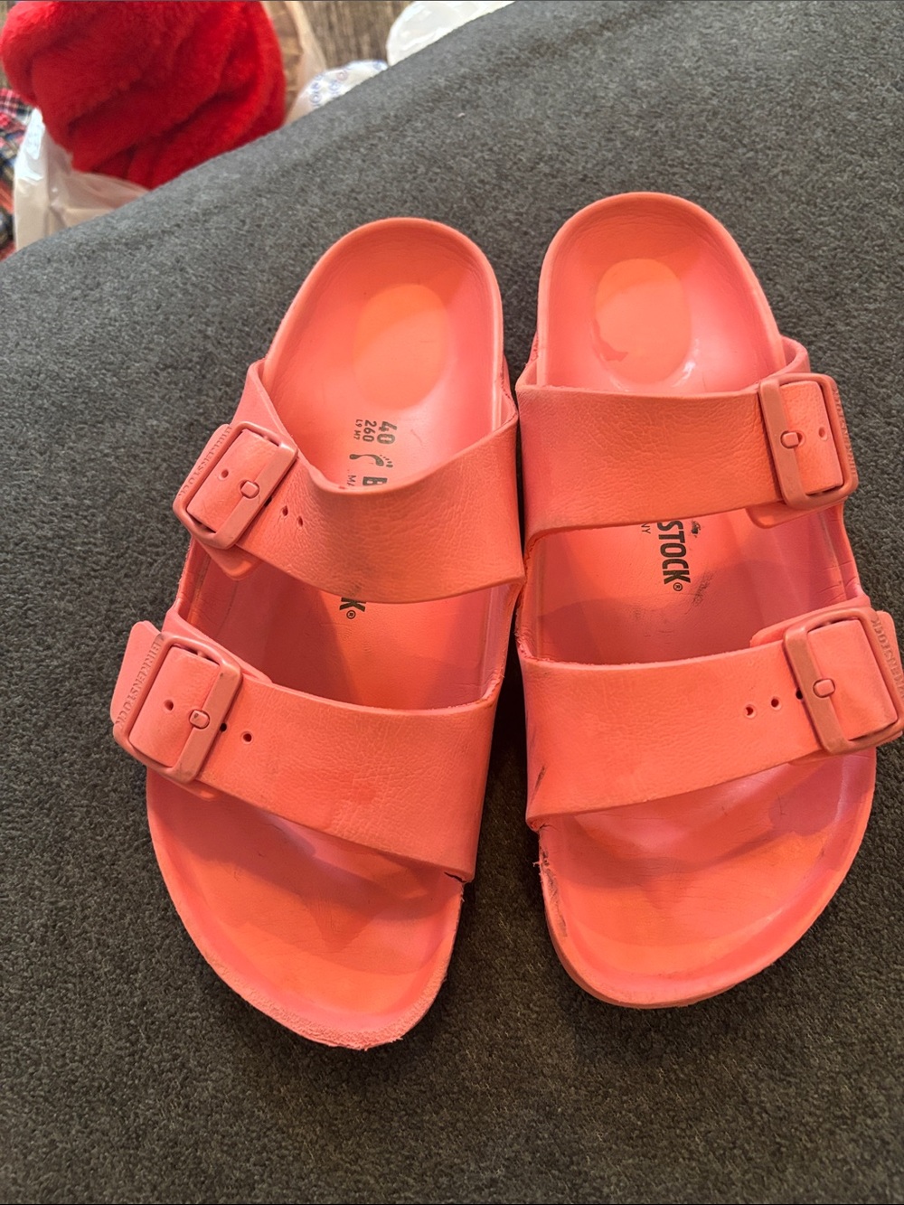 Birkenstock Kids Arizona EVA Sandals - Coral